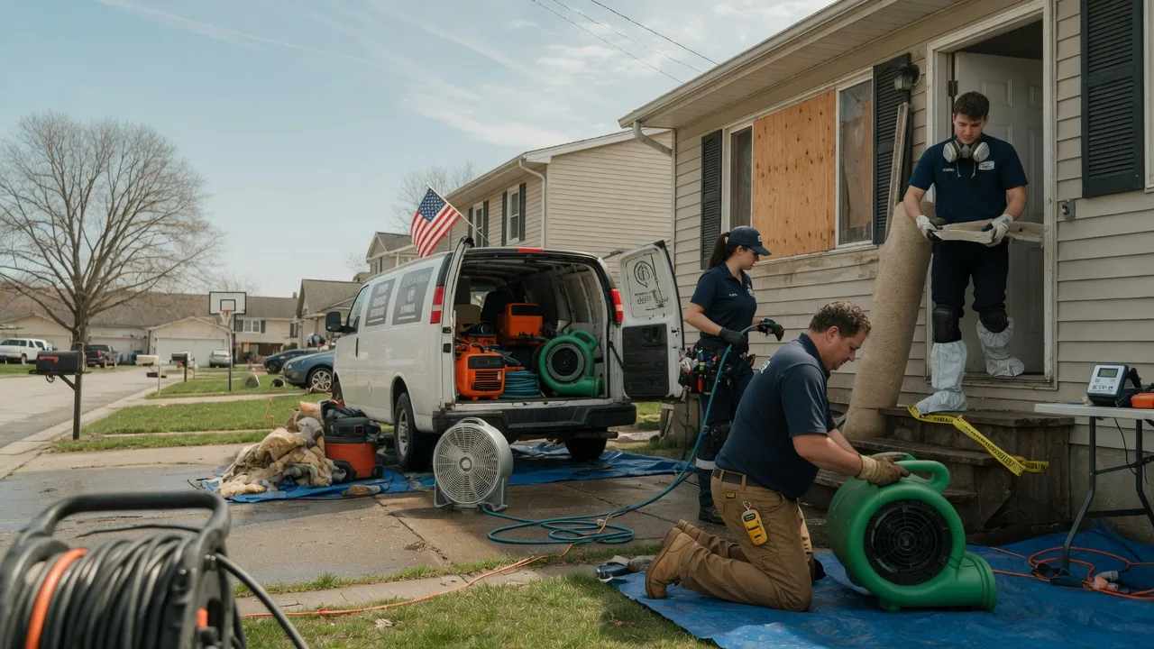 Water Damage Restoration in Enterprise, LA near me